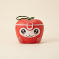 Red Apple Design Baby Milk Powder Container with Carry Loop