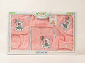 10-Piece Newborn Baby Gift Set – Pink Teddy Bear Design