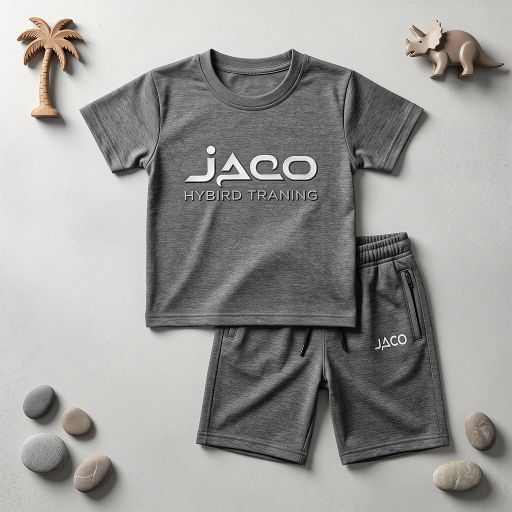 JACO Athletic Short Sleeve Shirt and Shorts Set